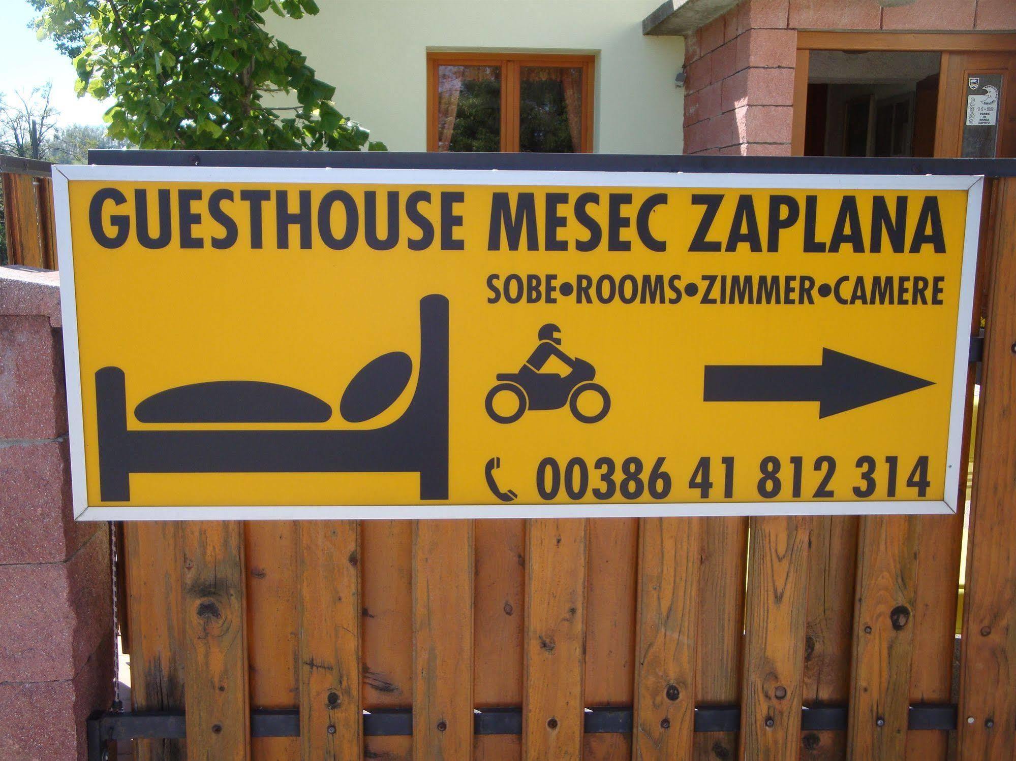 Guesthouse Mesec Zaplana 버니카 외부 사진